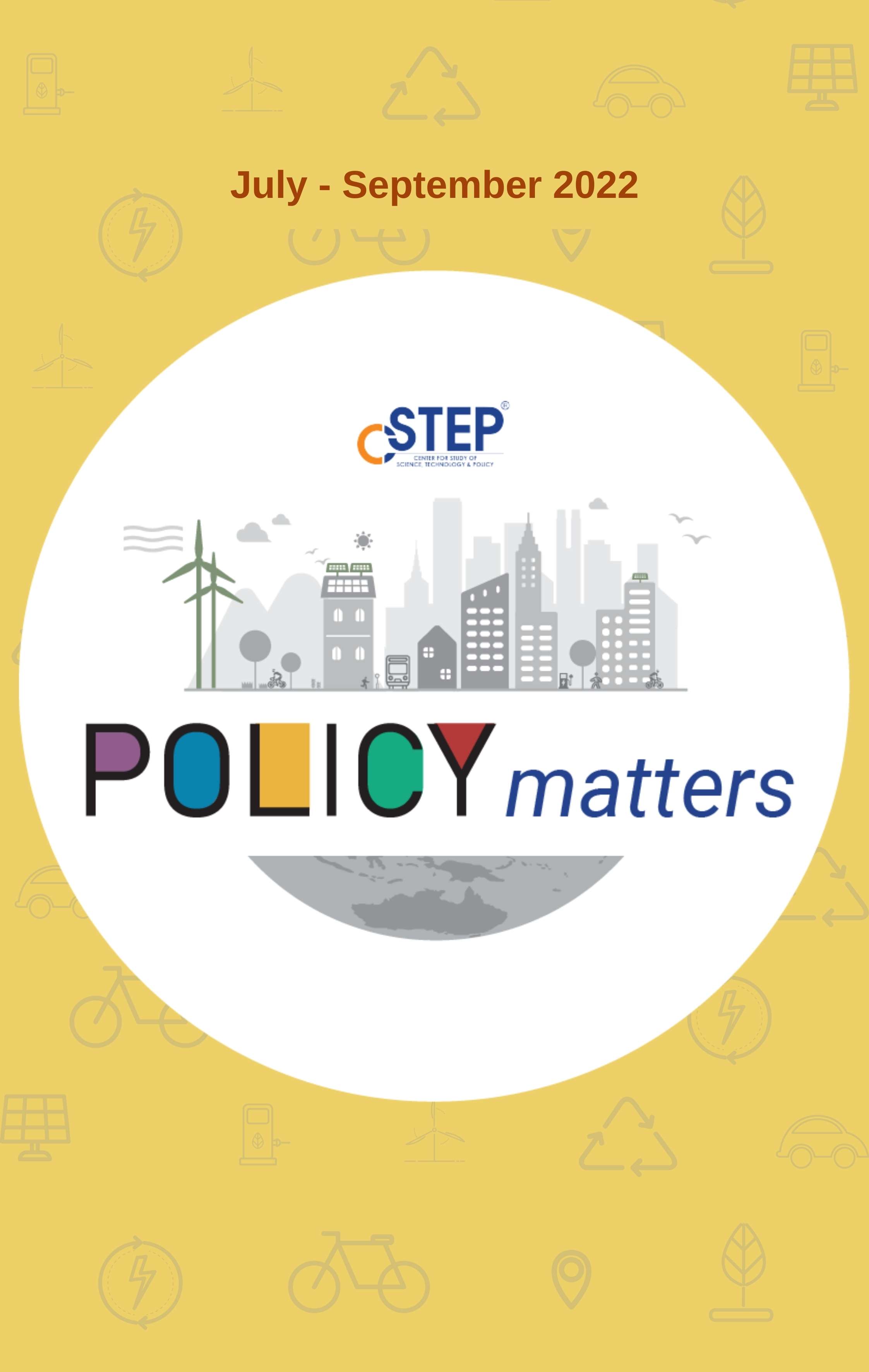 Policy Matters [July-September 2022]